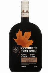 Coureur des bois crème érable, 750ml