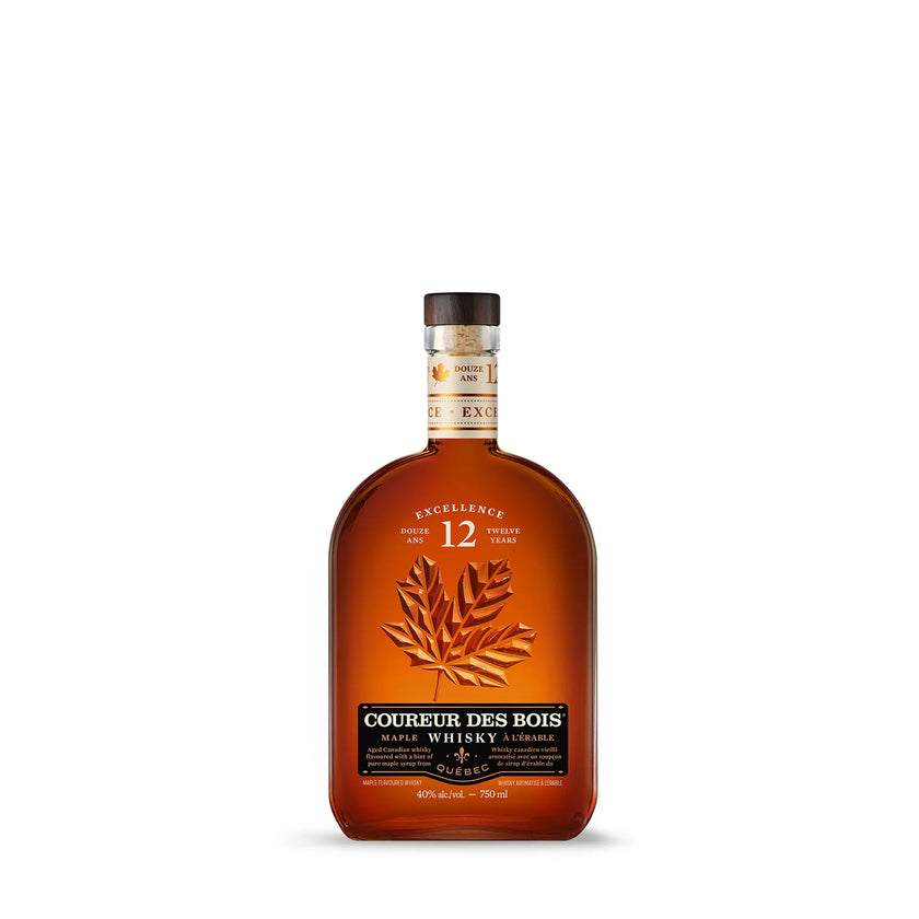 Coureur des bois Whisky à l'érable 12YO, 750ml